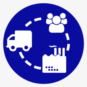 Transport Supply Chain Icon Clipart , Png Download - Supply Chain Logo Png, Transparent Png, Free Download
