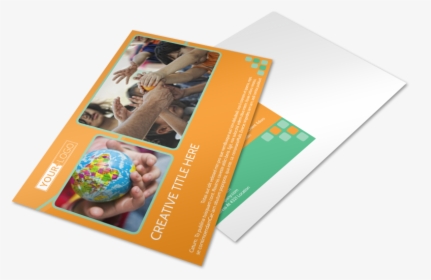 Charity Fundraiser Postcard Template Preview - Flyer, HD Png Download, Free Download