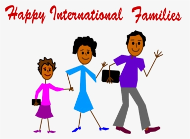 Happy International Day Of Families Png Free Pic - Mom And Dad Clip Art, Transparent Png, Free Download