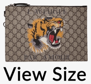 Gucci Tiger Png - Fendi Kan If Wallet On Chain, Transparent Png, Free Download