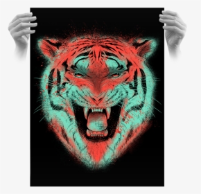 Eighth Anniversary Tiger Screen Print - Gang Of New York Stencil, HD Png Download, Free Download