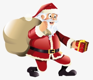 Santa With Transparent Background, HD Png Download, Free Download