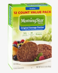 Morningstar Original Sausage Patties 18 Oz, HD Png Download, Free Download