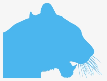 Silhouette Of Tiger Head, HD Png Download, Free Download