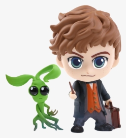 Hot Toys Fantastic Beasts Newt Cosbaby, HD Png Download, Free Download