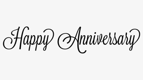 Clip Art 1 Year Work Anniversary Meme - Happy Anniversary Clipart Black And White, HD Png Download, Free Download