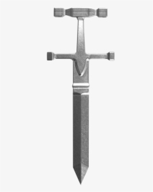 Freedom Soldiers Cross Swords Edc Titanium Necklace - Melee Weapon, HD Png Download, Free Download