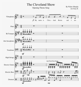 Transparent Cleveland Brown Png - Cleveland Brown Theme Piano, Png Download, Free Download