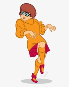 Scooby Doo Velma Scared, HD Png Download, Free Download