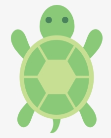 Green Sea Turtle Free Content Clip Art - Clip Art Turtle Animated, HD Png Download, Free Download