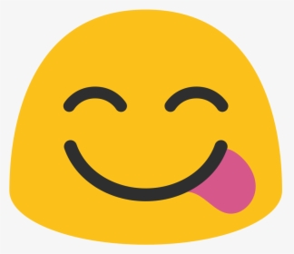 Yum Emoji Png - Smile Che Si Lecca I Baffi, Transparent Png, Free Download