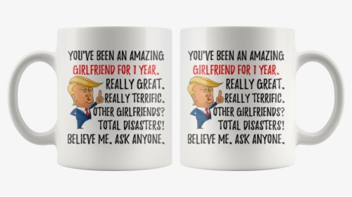Funny Fantastic Girlfriend For 1 Year Coffee Mug, First - Funny 30 Years Anniversary, HD Png Download, Free Download