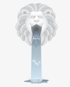 Lions Head Fountain Drawing, HD Png Download, Free Download