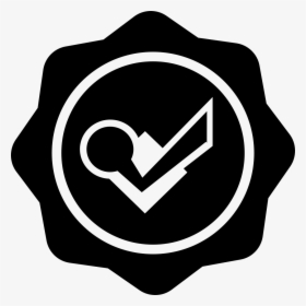 Badge With Check Mark - Facebook Znaczek, HD Png Download, Free Download