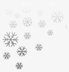 Black And White Snowflake Gradient Computer File - Gradient Snowflake, HD Png Download, Free Download