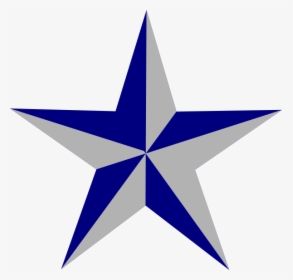 Blue Star Svg Clip Arts, HD Png Download, Free Download
