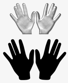 Praying Hands Download Clip Art - Two Hands Clip Art, HD Png Download, Free Download