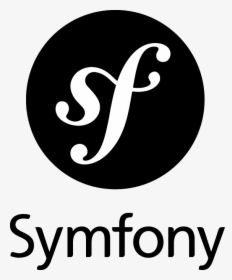 Symfony Logo In Black Color And Vertical Orientation - Symfony Logo Png, Transparent Png, Free Download