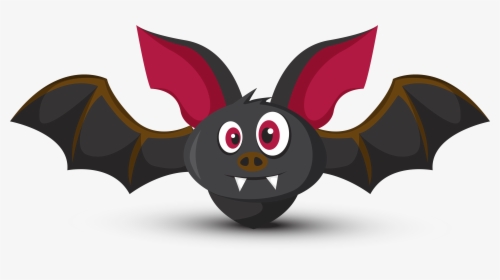 Bat Cartoon Pictures - Transparent Background Cute Bat Clipart, HD Png Download, Free Download