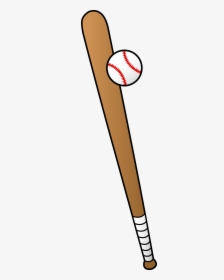 Baseball Bat Clipart Youth - Transparent Background Baseball Bat And Ball Clipart, HD Png Download, Free Download