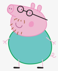 Daddy Pig Clip Art, HD Png Download, Free Download