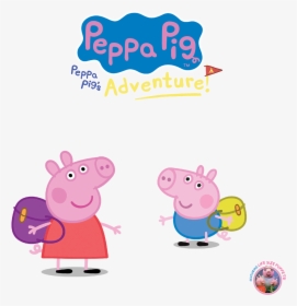 Peppa Pig Fall Tour - Peppa Pig Adventure Logo, HD Png Download, Free Download