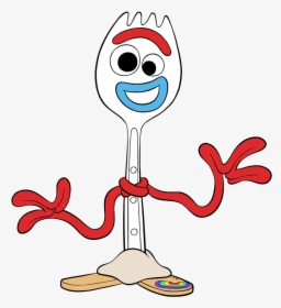 Forky Toy Story Drawing, HD Png Download, Free Download