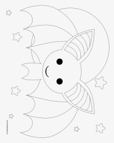 Bats Coloring Pages Transparent, HD Png Download, Free Download