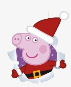 Peppa Pig Fanon Wiki - Peppa Pig Christmas Clipart, HD Png Download, Free Download