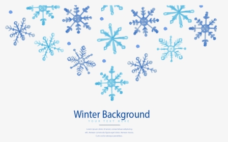 Winter Snowflake Euclidean Vector - Clip Art, HD Png Download, Free Download