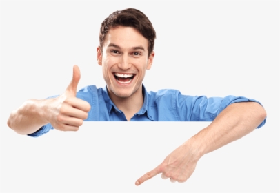 Guy Showing Thumbs Up, HD Png Download, Free Download