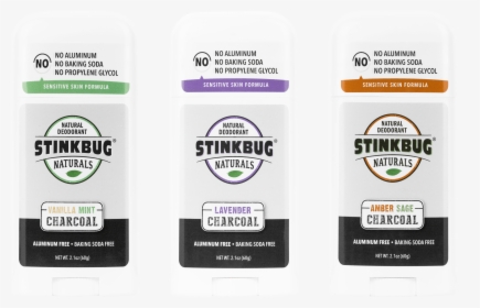 Charcoal Deodorant Variety Pack - Label, HD Png Download, Free Download
