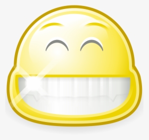 File Gnome Face Smile Big Svg Wikimedia Commons - Smile Big, HD Png Download, Free Download
