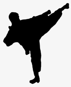 Arts Drawing At Getdrawings - Karate Silhouette Karate Png, Transparent Png, Free Download