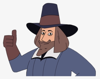 Guy Fawkes With His Thumbs Up - Guy Fawkes Cartoon, HD Png Download, Free Download