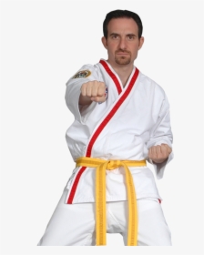 Adult Man In Karate Stance - Karate, HD Png Download, Free Download