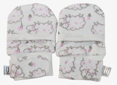 Newborn Anti Scratch Soft Stay On Mittens For Babies - Elephant, HD Png Download, Free Download