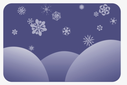 Snowflakes, Snow, Winter, Abstract, Background, Blue - Portable Network Graphics, HD Png Download, Free Download
