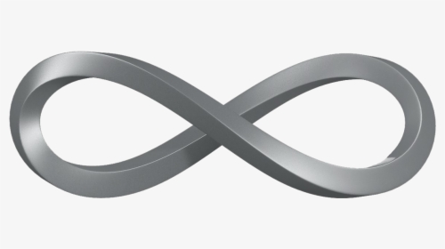 Infinity Symbol Png Photo Background - Silver, Transparent Png, Free Download