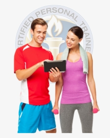 Fitness Man And Woman Png - Fitness Professional, Transparent Png, Free Download