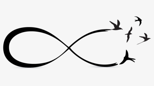 Transparent Infinity Symbol Clipart - Infinity Birds Png, Png Download, Free Download
