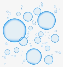 Blue Foam Sticker - Bubbles Png, Transparent Png, Free Download