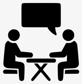 Conversation,clip Art - Icon Face To Face Communication, HD Png Download, Free Download