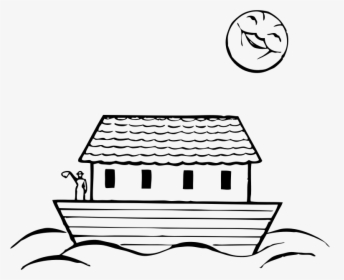 Transparent Noah Png - Noah's Ark Drawing Easy, Png Download, Free Download