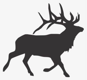 Elk Silhouette , Png Download - Id Rather Be Hunting, Transparent Png, Free Download