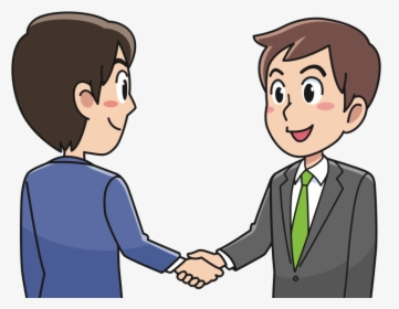 Man Shake Hands Clipart, HD Png Download, Free Download