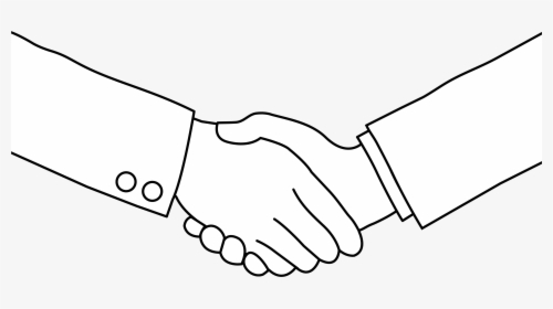 Business Handshake Clipart - No Shaking Hands Clipart, HD Png Download, Free Download