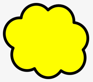 Bubble Clipart Exclamation - Yellow Speech Bubble Transparent, HD Png Download, Free Download