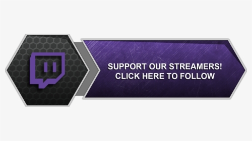 Twitch Follow Us - Transparent Twitch Follow, HD Png Download, Free Download