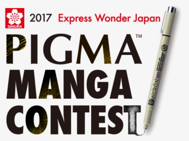 Pigma Manga Contest - Writing, HD Png Download, Free Download
